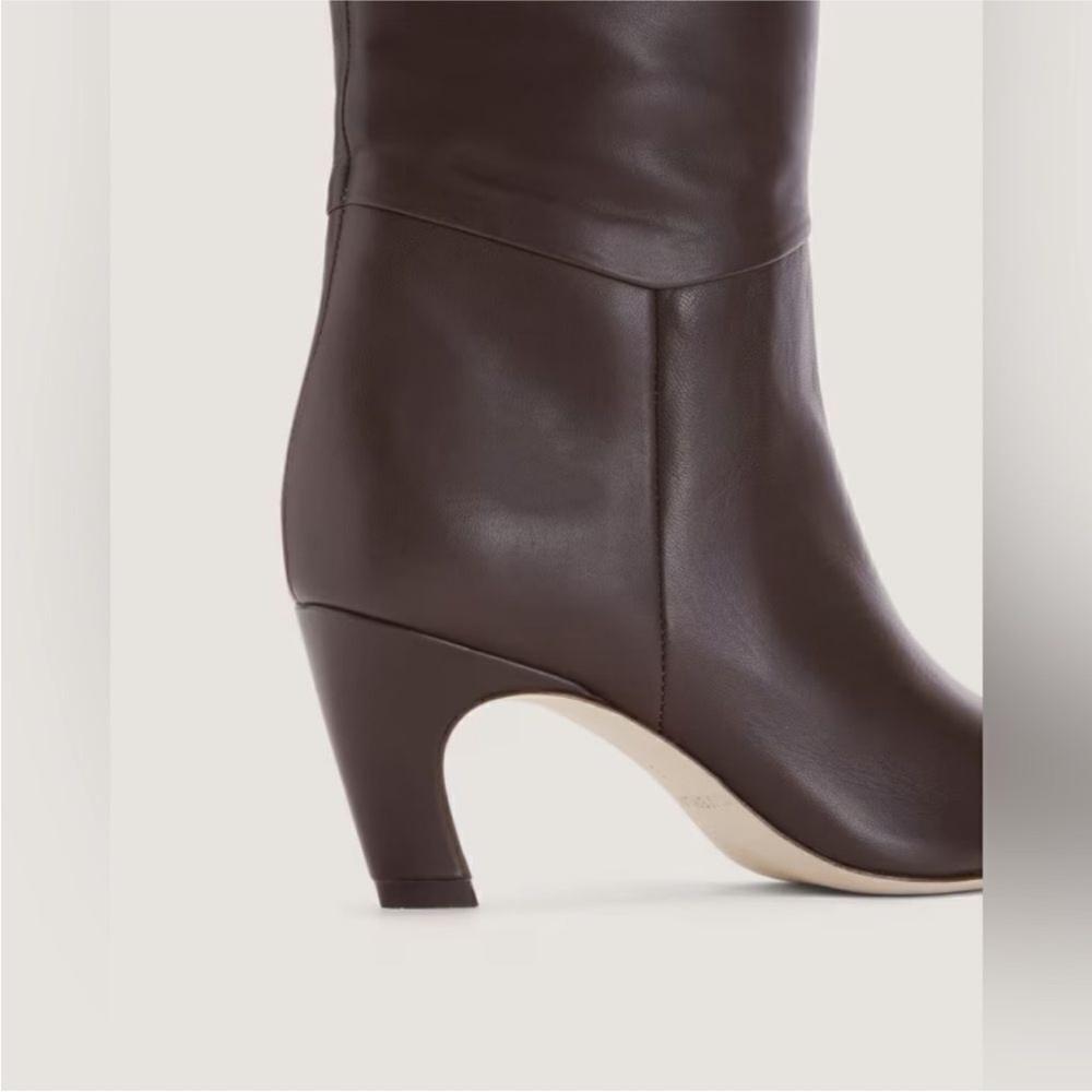 Everlane Chocolate Heeled Boots - Picture 5 of 7
